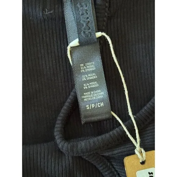 Skims Soft Lounge Long Slip Dress Onyx Size Small - Picture 12 of 12